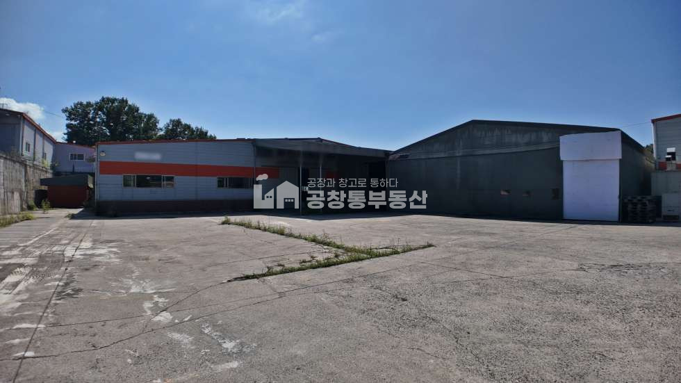 경기 파주시 오도동 가동 바닥605평 2차선인근 대형통공장 임대 츄레라0 월세 매물번호 10259 사진 1